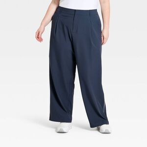 all in motion Wide-Leg Navy Blue Active Pants